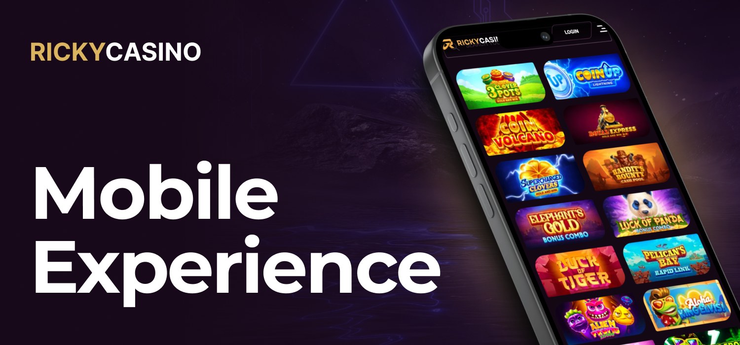 apllication of ricky casino