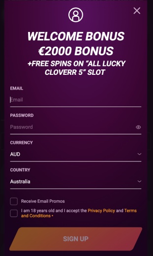app enter registration data