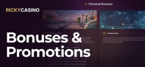 ricky casino sign up bonus